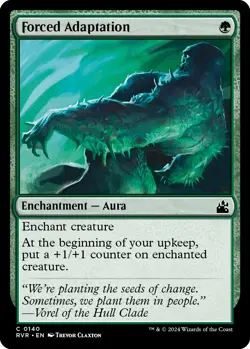 MTG Foil - Forced Adaptation - 140 / NM / English - Image 1