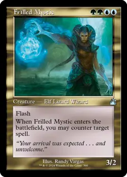 MTG Foil - Frilled Mystic (Retro Frame) - 366 / NM / English - Image 1