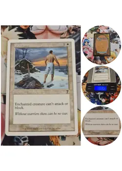 MTG Pacifism Magic the Gathering Eng Seventh 7th Edition Mtg Nm OG Karte Card - Image 5