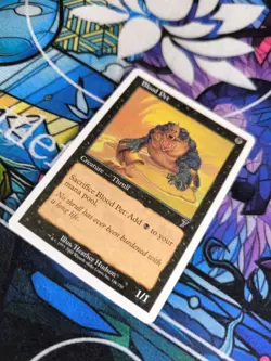 MTG Blood Pet 🇬🇧 Nm Magic the Gathering Seventh 7th Edition 2001 OG Card - Image 3