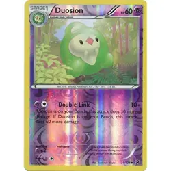 POKEMON CARD REVERSE HOLO DUOSION 34/124 NO 578 MITOSIS POKEMON TCG CCG - Image 1