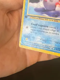 CARTE POKEMON POISSIRENE 45/64 EDITION 1 FR COMMUNE NEO REVELATION - PL - Image 3