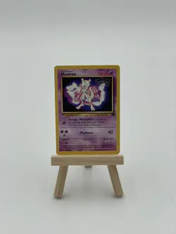 Mewtwo The Movie #3 Black Star Promo Pokemon Non-Holo Card - MP/HP - Image 1