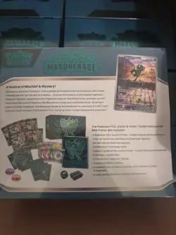 Pokemon TCG Scarlet & Violet Twilight Masquerade Elite Trainer Box - Sealed/New - Image 2