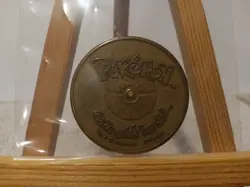 Pokemon Vintage Raichu Spin Coin Battle Coin 1999 - Image 2