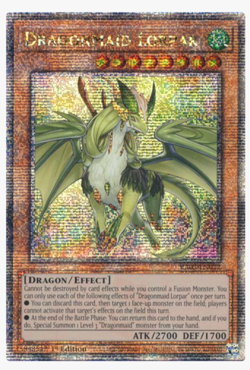 1-3X Yugioh Dragonmaid Lorpar RA03-EN022 1st Ed (Quarter Century Secret Rare) NM - Image 1