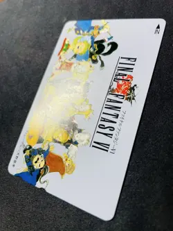 Final Fantasy 6 Telephone Card Vi Cards Seiken Densetsu Romancing Saga Amano Yos - Image 5