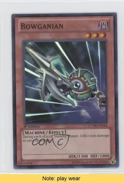 SR - Bowganian 1st Ed. YuGiOh Legendary Collection 3: Yugi's World MegaPack 0e1 - Image 1