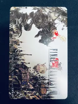 M Final Fantasy 6 Vi Telephone Card Amano Yoshitaka Tosho Quo - Image 3