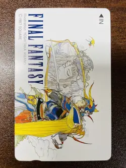 B Final Fantasy Telephone Card Amano Yoshitaka 9 - Image 3