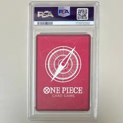 One Piece Card Swift Fist Nami Leader Parallel OP11 041 PSA10 - Image 3