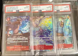 One Piece Card Marco Whitebeard Newgate Jozu Promo psa10 Sequential Number - Image 1
