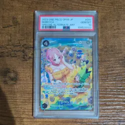 One Piece Card Game Rebecca Parallel PSA10 - Image 1