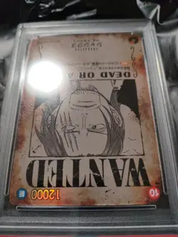 One Piece Card PSA10 Shanks Bounty Poster OP09 004 - Image 3