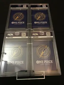 One Piece Card Game Jump Promo PSA7 Set of 4 PSA10 - Image 2