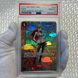 psa10 Nami sp Main Character of the New Era Parallel One Piece Card - Image 1