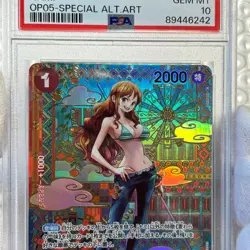 psa10 Nami sp Main Character of the New Era Parallel One Piece Card - Image 2