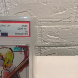 P L Nami (Parallel) OP03 Mighty Enemy ONE PIECE Card Game PSA10 - Image 2