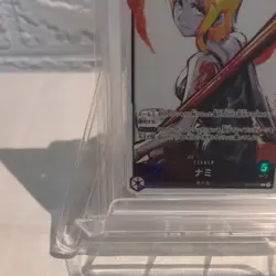 P L Nami (Parallel) OP03 Mighty Enemy ONE PIECE Card Game PSA10 - Image 4