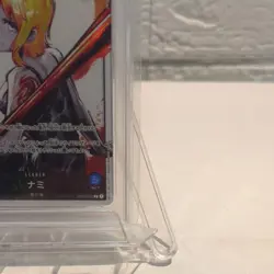 P L Nami (Parallel) OP03 Mighty Enemy ONE PIECE Card Game PSA10 - Image 5