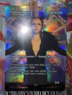 MTG Final Fantasy Edea Kramer *FOIL* Teferi, Mage of Zhalfir Showcase - Image 1