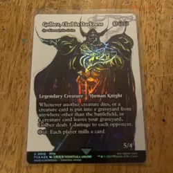 Golbez, Clad in Darkness - Syr Konrad, the Grim (Showcase Final Fantasy Mtg Foil - Image 1