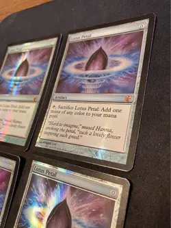 Mtg Lotus Petal/Lotus Petal Ftv Foil 4 English - Image 5