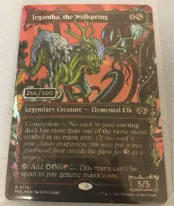 The Source Of Gushing Jegangsa Double Rainbow Foil Mtg English Serial - Image 1