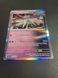 Iron Valiant 80/162 Holo Rare - Pokemon TCG Temporal Forces Card - Image 2