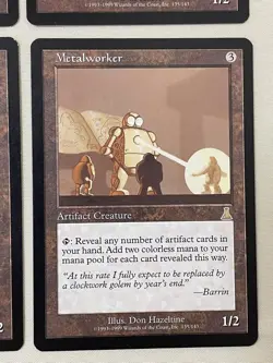 Mtg Metalworker English Version Set Of 4 - Image 5