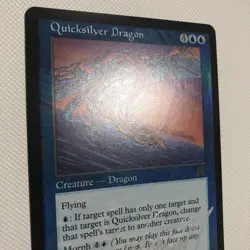 Quicksilver Dragon Mtg Foil English Signed Ron Spencer - Image 3