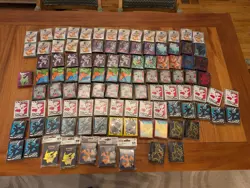 Pokemon Lot Of 100+ Brand New 65 Count Card Sleeves - Image 1