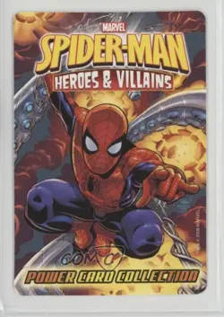 2008 Spider-Man Heroes & Villains Power Card Collection Vision #102 - Image 2