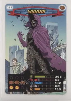2008 Spider-Man Heroes & Villains Power Card Collection Swarm #155 - Image 1