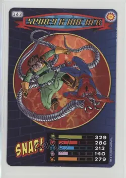 2008 Spider-Man Heroes & Villains Power Card Collection Spidey & Doc Ock #183 - Image 1
