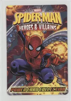 2008 Spider-Man Heroes & Villains Power Card Collection Spidey & Doc Ock #183 - Image 2