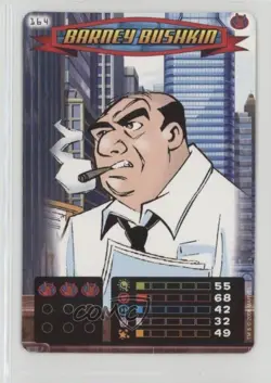 2008 Spider-Man Heroes & Villains Power Card Collection Barney Bushkin #164 - Image 1