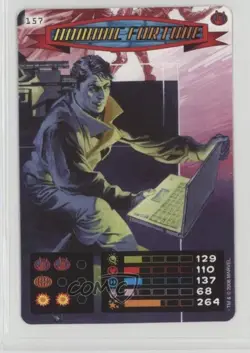 2008 Spider-Man Heroes & Villains Power Card Collection Dominic Fortune #157 - Image 1