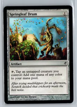 Springleaf Drum Lorwyn Common - MTG Magic the Gathering Card - Image 1