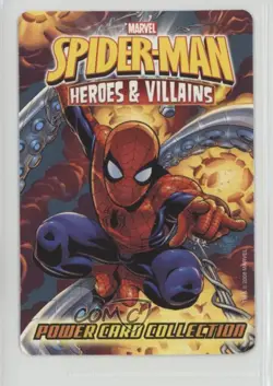 2008 Spider-Man Heroes & Villains Power Card Collection Captain Marvel #135 - Image 2