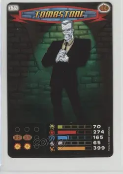 2008 Spider-Man Heroes & Villains Power Card Collection Tombstone #134 - Image 1