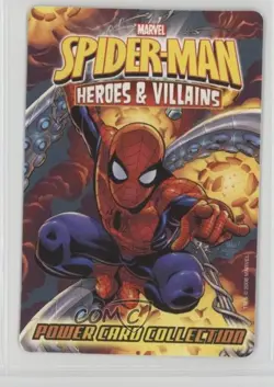 2008 Spider-Man Heroes & Villains Power Card Collection Tombstone #134 - Image 2