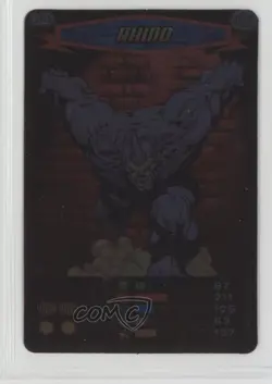 2008 Spider-Man Heroes & Villains Power Card Collection Rhino #101 - Image 1