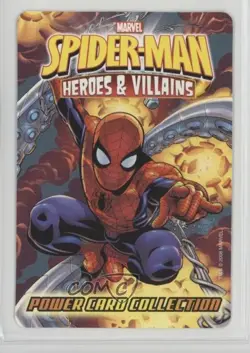 2008 Spider-Man Heroes & Villains Power Card Collection Rhino #101 - Image 2