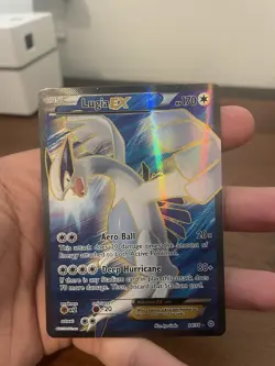 Pokemon TCG Lugia-EX Holo Full Art Ultra Rare Card Ancient Origins 94/98 LP - Image 1