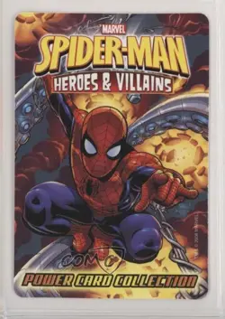 2008 Spider-Man Heroes & Villains Power Card Collection Electro-Proof #123 - Image 2