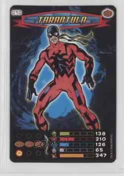 2008 Spider-Man Heroes & Villains Power Card Collection Tarantula #090 - Image 1