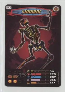 2008 Spider-Man Heroes & Villains Power Card Collection Shadrac #088 - Image 1
