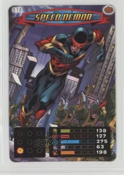 2008 Spider-Man Heroes & Villains Power Card Collection Speed Demon #072 - Image 1