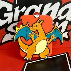 Pokemon S-Chinese Sword&Shield Charizard Card Display Frame set - Image 1